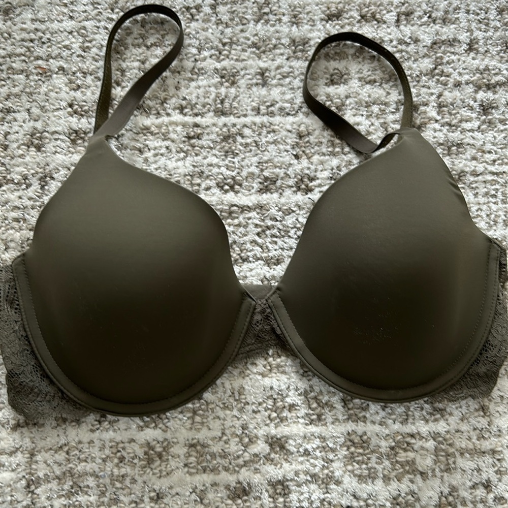 Gap T-shirt Bra 34 D Olive green